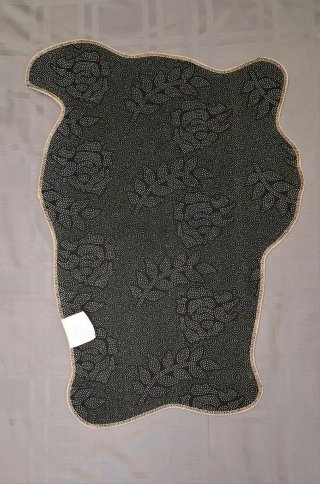 Tappeto antiscivolo Tigre Arancione e Nero 46x68cm