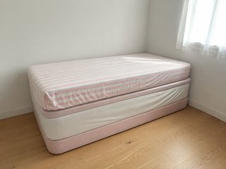 Cama nido con canapé 90x190 y colchón