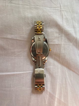 Reloj estilo Rolex Datejust – Bicolor dorado y pla