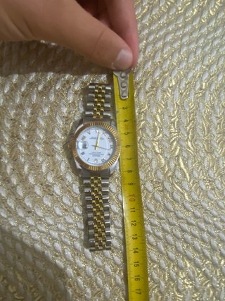 Reloj estilo Rolex Datejust – Bicolor dorado y pla