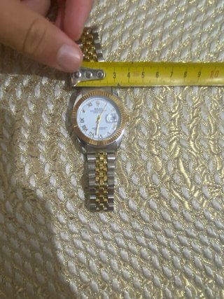 Reloj estilo Rolex Datejust – Bicolor dorado y pla