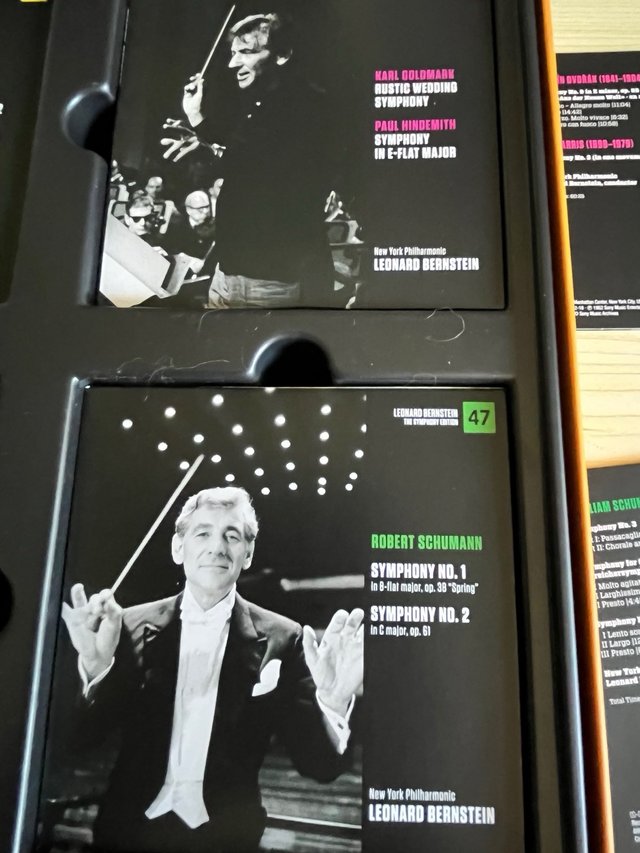 Leonard Bernstein The Symphony Edition 60 CD
