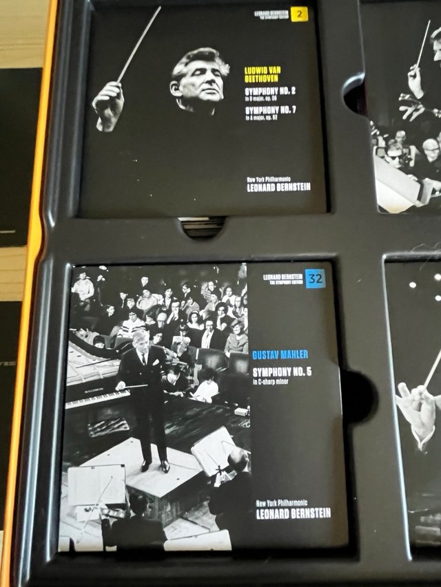 Leonard Bernstein The Symphony Edition 60 CD