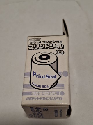 Game Boy Printer PrintSeal papel impresora blanco