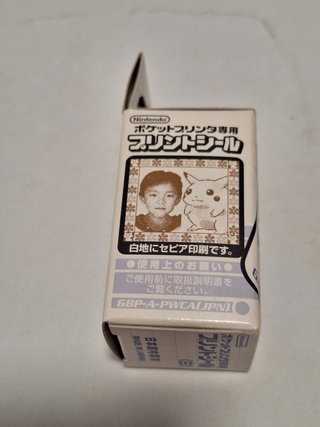 Game Boy Printer PrintSeal papel impresora blanco