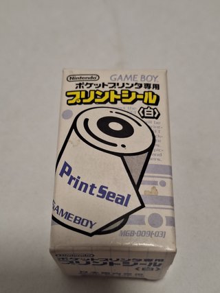 Game Boy Printer PrintSeal papel impresora blanco