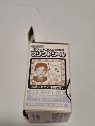 Game Boy Printer PrintSeal papel impresora blanco