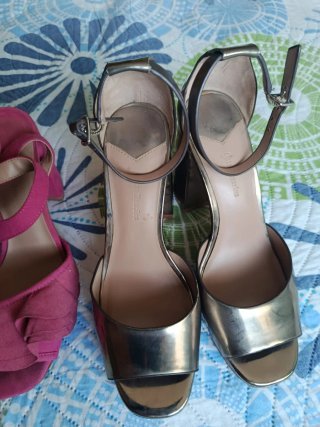 Lote de 2 pares de zapatos