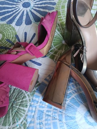 Lote de 2 pares de zapatos