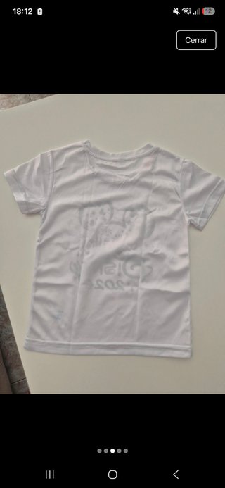 Camiseta Disney niño talla 10