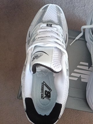New Balance 530 Blancas/Plata Nuevas