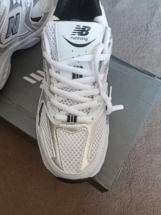 New Balance 530 Blancas/Plata Nuevas