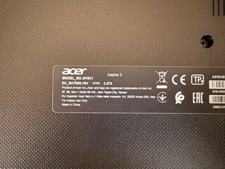 Acer Aspire 3 15,6” Ryzen 5