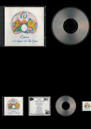 CD Queen A Night At The Opera Uk 1975 collection
