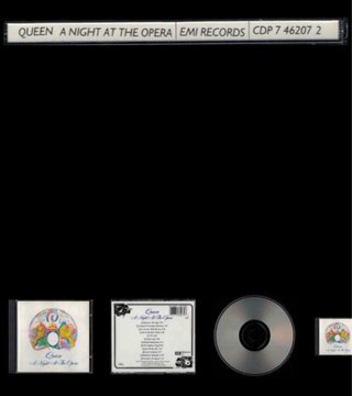 CD Queen A Night At The Opera Uk 1975 collection