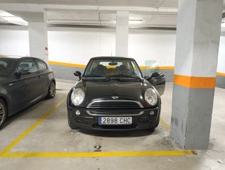 MINI ONE R50 ETIQUETA C VERDE