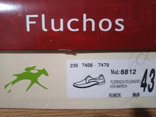 Zapatos Fluchos Marrones Hombre. Sin estrenar