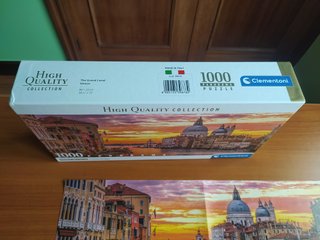 Puzzle 1000 piezas Venecia. Marca Clementoni