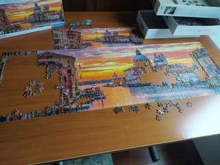 Puzzle 1000 piezas Venecia. Marca Clementoni