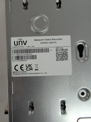 UNIVIU NVR 4 Canales