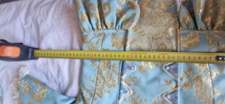 Traje Fallera 11-13 años Celeste y Oro