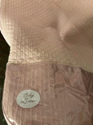 Colchoneta silla bebé rosa