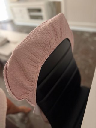 Colchoneta silla bebé rosa