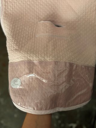 Colchoneta silla bebé rosa