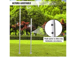 Mástil para toldo vela