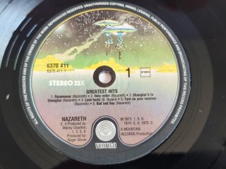 Lp vinilo 🇳🇱 1975 NAZARETH "GREATEST HITS"