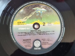 Lp vinilo 🇳🇱 1975 NAZARETH "GREATEST HITS"
