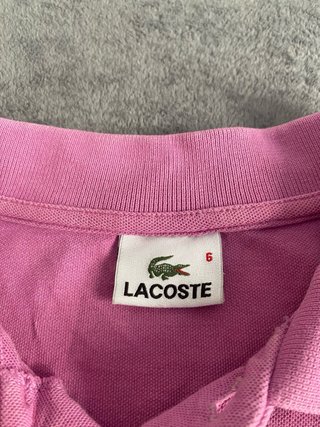 Lacoste Vintage Polo Shirt Retro