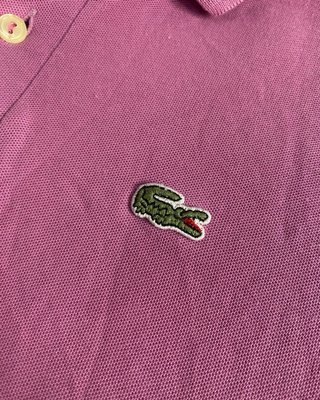 Lacoste Vintage Polo Shirt Retro