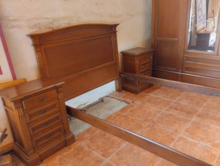 Dormitorio Matrimonio Madera Maciza