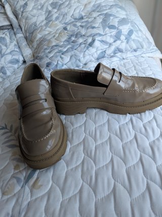 Mocasines caqui