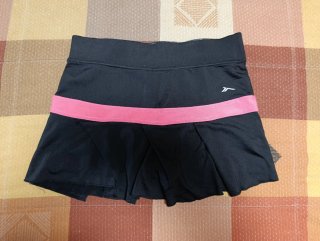 Falda pantalón(M) tenis/pádel negra y rosa