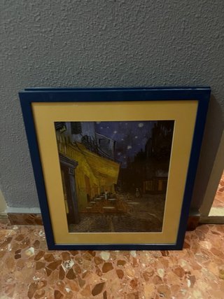 Cuadro Terraza de café por la noche Van Gogh