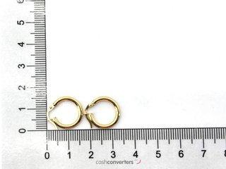 argollas oro 18k