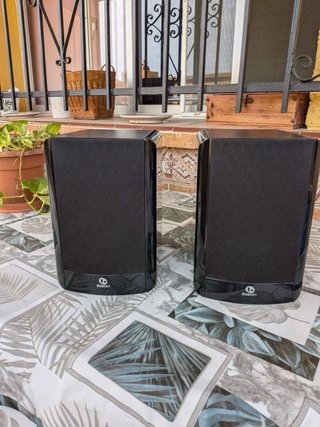 Altavoces negros