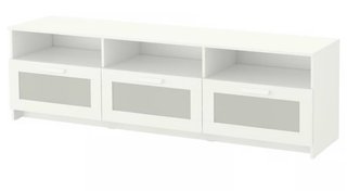 Mueble TV Brimnes IKEA Blanco como nuevo
