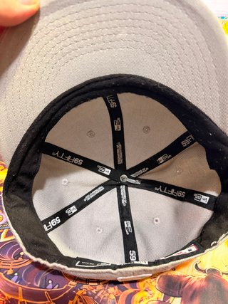 Gorra New York Yankees Gris Plana