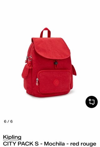 Mochila Kipling Roja