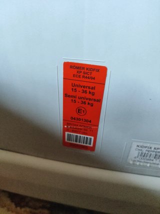 Silla coche Britax Römer grupo 2 15-36kg