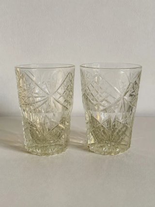 Vasos de cristal soviéticos