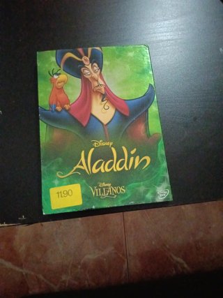 DVD Aladdin Disney Villanos Español
