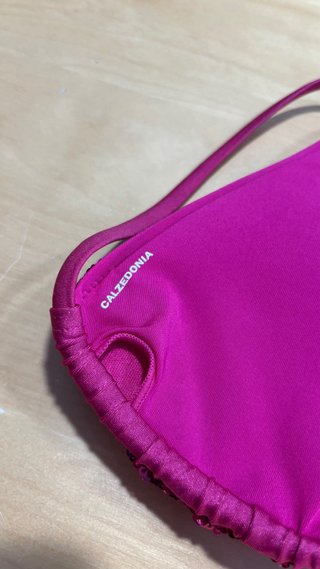 Bikini lentejuelas rosa