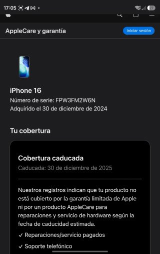 iPhone 16 256GB COMO NUEVO
