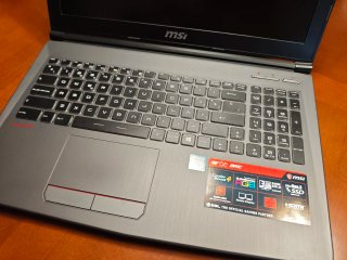MSI GF62 8RE | i7-8750H | GTX 1060 6GB | 16GB RAM