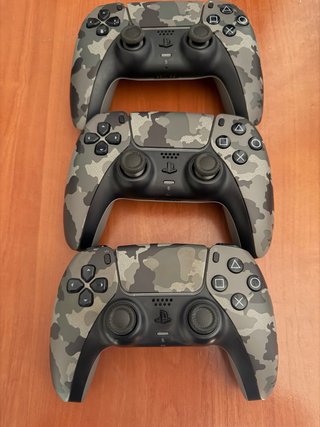 3 Mandos Camuflaje joysticks  Competición