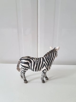 Lote 2 cebras Schleich antiguas: adulta y cría
